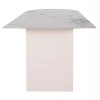 ΤΡΑΠΕΖΙ ΤΡΑΠΕΖΑΡΙΑΣ CERAMUS HM9772.01 12mmΚΕΡΑΜΙΚΟ TOP ΛΕΥΚΟ ΜΑΡΜΑΡΟ-MDF ΛΕΥΚΟ 180x90x76Υεκ.