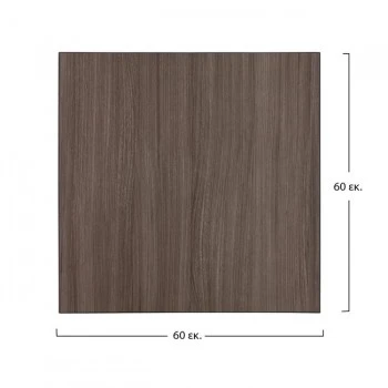 ΕΠΙΦΑΝΕΙΑ ΤΡΑΠΕΖΙΟΥ ΑΠΟ MDF 60Χ60 εκ. HM8437.01 ΣΤΑΧΤΙ ΜΑΥΡΟ