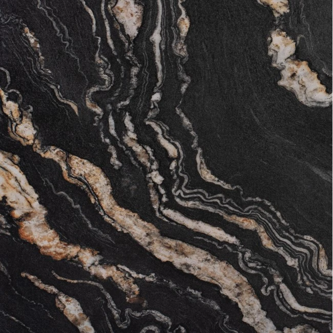 ΕΠΙΦΑΝΕΙΑ ΤΡΑΠΕΖΙΟΥ ΣΤΡΟΓΓΥΛΗ 5787 WERZALIT Φ60 BLACK GOLD MARBLE HM5227.15