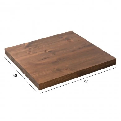 ΕΠΙΦΑΝΕΙΑ ΤΡΑΠΕΖΙΟΥ HM6152 ΜΑΣΙΦ ΞΥΛΟ ΕΛΑΤΟΥ ΣΕ ΚΑΡΥΔΙ ΒΕΡΝΙΚΙ 50x50x4(πάχος)εκ.