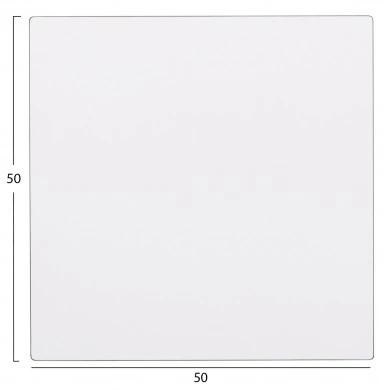 EΠΙΦΑΝΕΙΑ ΤΡΑΠΕΖΙΟΥ HPL HM6362.02 ΤΕΤΡΑΓΩΝΗ ΛΕΥΚΗ COMPACT 50X50X1.5εκ.