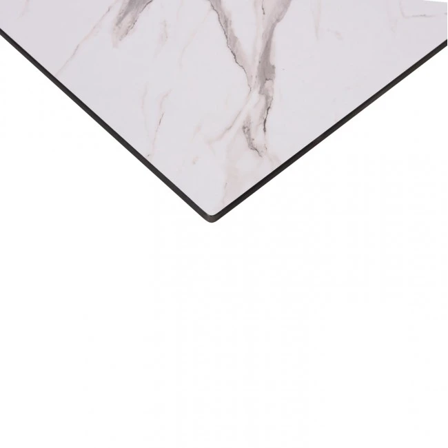 ΕΠΙΦΑΝΕΙΑ ΤΡΑΠΕΖΙΟΥ HPL GLOSSΥ HM6363.01 ΤΕΤΡΑΓΩΝΗ COMPACT ΛΕΥΚΟ ΜΑΡΜΑΡΟ 60x60x1.5εκ