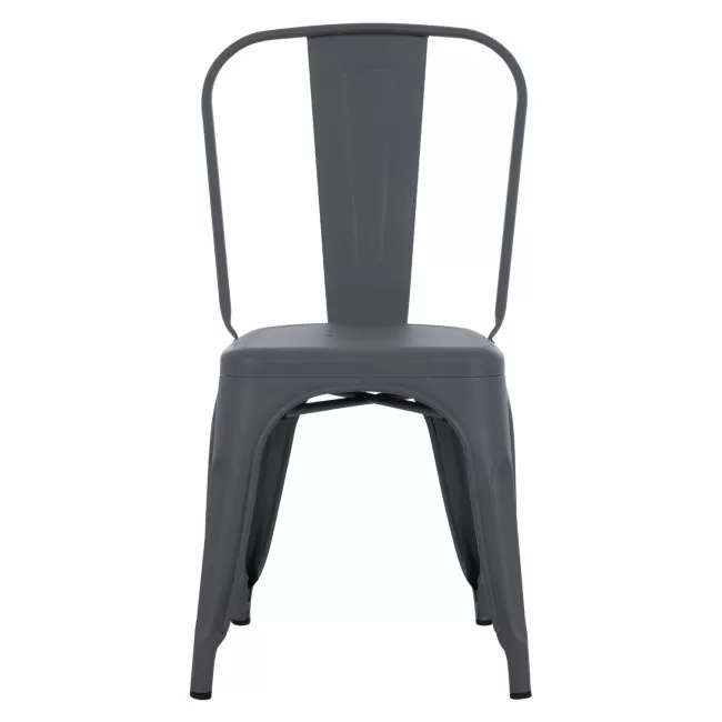 ΚΑΡΕΚΛΑ ΜΕΤΑΛΛΙΚΗ MELITA ΣΕ ΓΚΡΙ 43x50x82Y εκ. HM8641.10