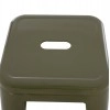 ΣΚΑΜΠΟ BAR ΜΕΤΑΛΛΙΚΟ MELITA ΣΕ DARK OLIVE GREEN HM8642.03 43x43x78 εκ.