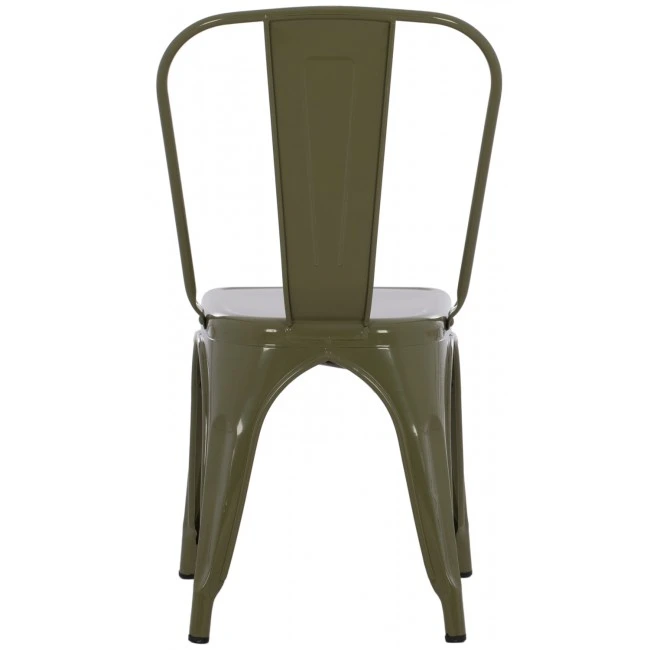 ΚΑΡΕΚΛΑ ΜΕΤΑΛΛΙΚΗ MELITA-PRO HM8641.43 ΣΕ DARK OLIVE GREEN 43x50x82Υεκ.