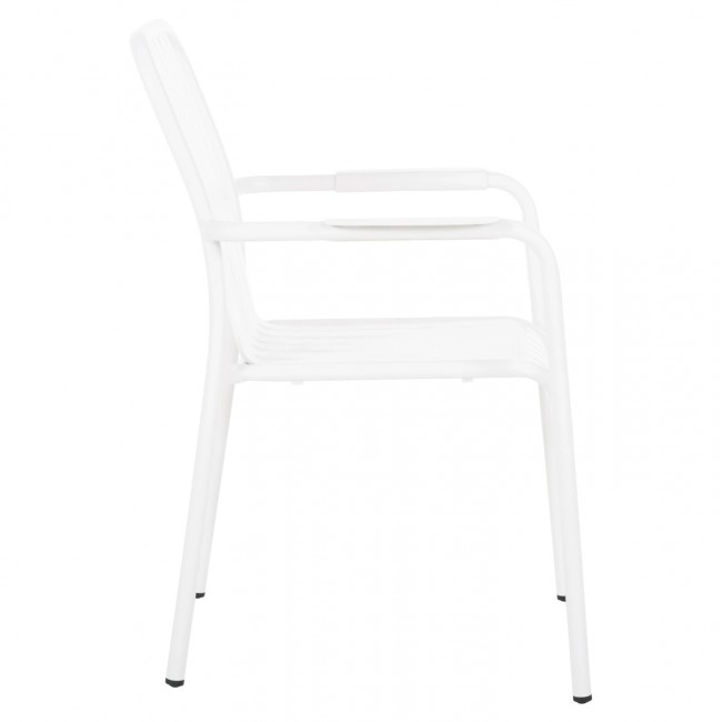 ΠΟΛΥΘΡΟΝΑ ΑΛΟΥΜΙΝΙΟΥ RACHEL HM6088.02 ΛΕΥΚΗ 63x58x85Υεκ.