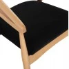 ΠΟΛΥΘΡΟΝΑ KOMODUS HM18012.02 ΞΥΛΟ ΟΞΙΑΣ-RATTAN-ΥΦΑΣΜΑ ΣΕ ΜΑΥΡΟ 55x49x80Υεκ.