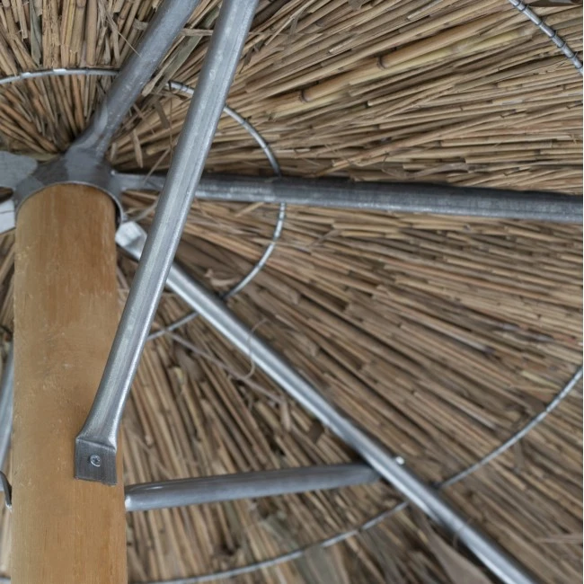 ΟΜΠΡΕΛΑ ΨΑΘΙΝΗ Φ220εκ.ΜΕ 4 ΔΕΣΙΜΑΤΑ ΚΑΙ 3 ΑΝΤHΡΙΔΕΣ HM5896