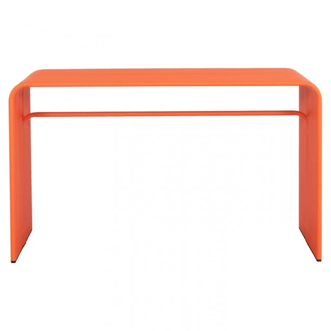 ΤΡΑΠΕΖΙ ΤΡΑΠΕΖΑΡΙΑΣ ΣΕΙΡΑ INTREPID HM6330.09 ΑΛΟΥΜΙΝΙΟ ΠΟΡΤΟΚΑΛΙ 121x70x70Υεκ.