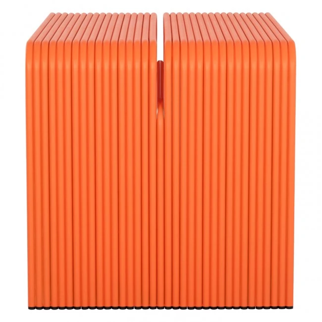 ΤΡΑΠΕΖΙ ΤΡΑΠΕΖΑΡΙΑΣ ΣΕΙΡΑ INTREPID HM6330.09 ΑΛΟΥΜΙΝΙΟ ΠΟΡΤΟΚΑΛΙ 121x70x70Υεκ.