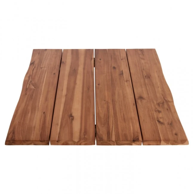 ΕΠΙΦΑΝΕΙΑ ΤΡΑΠΕΖΙΟΥ ΤΕΤΡΑΓΩΝΗ ΑΠΟ ΜΑΣΙΦ ΞΥΛΟ ΑΚΑΚΙΑΣ HM6300.01-- 80x80x3.5(πάχος) εκ.