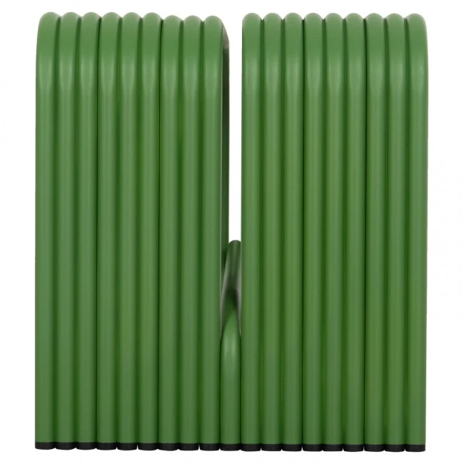 ΠΑΓΚΑΚΙ 2-ΘΕΣΙΟ ΣΕΙΡΑ INTREPID HM6327.07 ΑΛΟΥΜΙΝΙΟ ΣΕ ΠΡΑΣΙΝΟ ΧΡΩΜΑ 109,5x37x42Υ