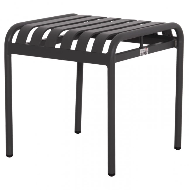 ΣΚΑΜΠΟ ΑΛΟΥΜΙΝΙΟΥ RACHEL HM6340.01 ΓΚΡΙ 45x45x46Υεκ.