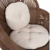 ΠΟΛΥΘΡΟΝΑ CIRCE HM9883 RATTAN ΚΑΦΕ-ΜΑΞΙΛΑΡΙΑ ΕΚΡΟΥ 100x74x112,5Υεκ.