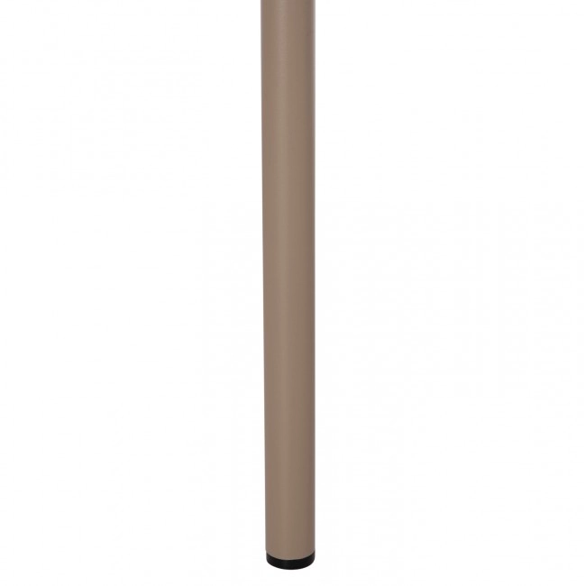 ΠΟΛΥΘΡΟΝΑ ΑΛΟΥΜΙΝΙΟΥ LUCCI HM6266.02 MOKA ΣΚΕΛΕΤΟΣ-P.E.RATTAN ΦΥΣΙΚΟ 58x56x79Υεκ