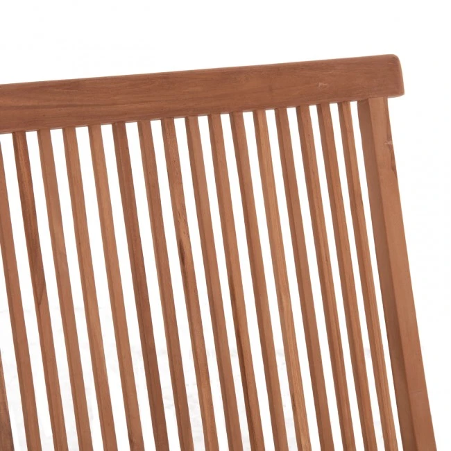 ΠΑΓΚΑΚΙ KENDALL HM18128 ΠΤΥΣΣΟΜΕΝΟ ΑΠΟ ΞΥΛΟ ΤΕΑΚ ΣΕ ΦΥΣΙΚΟ ΧΡΩΜΑ 100x47x89Υεκ.