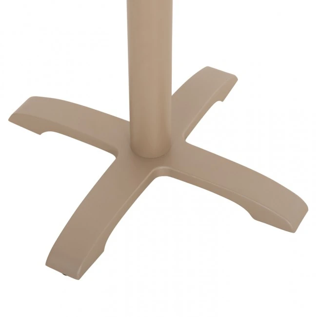 ΒΑΣΗ ΤΡΑΠΕΖΙΟΥ ΜΠΑΡ ΑΠΟ ΜΕΤΑΛΛΟ/ΜΑΝΤΕΜΙ HM417.25 ΚΑΠΟΥΤΣΙΝΟ 62x62x108Υεκ.