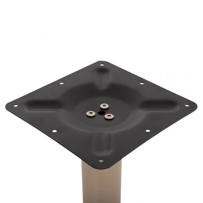 ΒΑΣΗ ΤΡΑΠΕΖΙΟΥ ΜΠΑΡ ΑΠΟ ΜΕΤΑΛΛΟ/ΜΑΝΤΕΜΙ HM417.25 ΚΑΠΟΥΤΣΙΝΟ 62x62x108Υεκ.