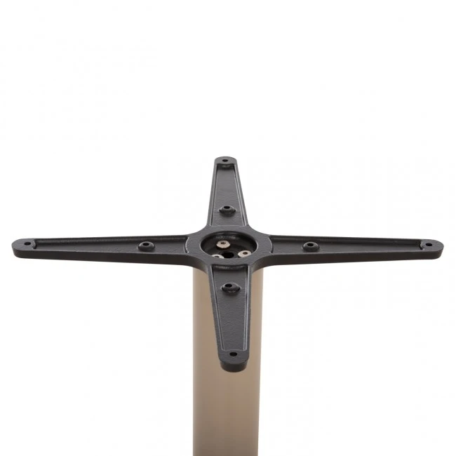 ΒΑΣΗ ΤΡΑΠΕΖΙΟΥ HM438.25 ΜΕΤΑΛΛΟ ΚΑΠΟΥΤΣΙΝΟ ΜΑΤ-ΡΕΓΟΥΛΑΤΟΡΟΙ 46x46x72Yεκ.