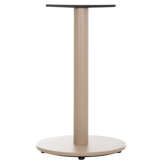 ΒΑΣΗ ΤΡΑΠΕΖΙΟΥ ΑΛΟΥΜΙΝΙΟΥ ΣΤΡΟΓΓΥΛΗ ΚΑΠΟΥΤΣΙΝΟ HM476.25 ΣΤΑΥΡΟΣ 48Χ48εκ Φ45Χ72Υεκ.