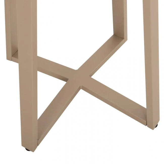 ΒΑΣΗ ΤΡΑΠΕΖΙΟΥ ΜΠΑΡ ΜΕΣΑΙΟΥ ΥΨΟΥΣ HM477.25 ΜΕΤΑΛΛΟ ΚΑΠΟΥΤΣΙΝΟ 50x50x90Υεκ.