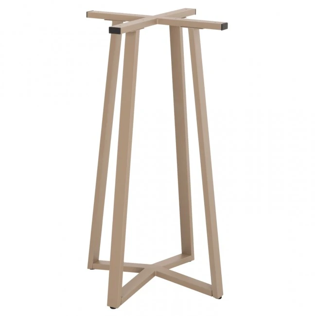 ΒΑΣΗ ΤΡΑΠΕΖΙΟΥ ΜΠΑΡ ΜΕΣΑΙΟΥ ΥΨΟΥΣ HM477.25 ΜΕΤΑΛΛΟ ΚΑΠΟΥΤΣΙΝΟ 50x50x90Υεκ.