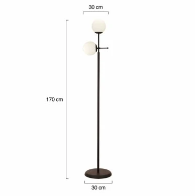 ΦΩΤΙΣΤΙΚΟ ΔΑΠΕΔΟΥ ΜΕΤΑΛΛΙΚΟ ΜΑΥΡΟ HM7431.01  30x170cm