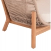 LOUNGE ΣΕΤ SANJI HM21214 ΤΡΑΠΕΖΙ & 2 ΠΟΛΥΘΡΟΝΕΣ--ΞΥΛΟ ΑΚΑΚΙΑΣ-ΑΛΟΥΜΙΝΙΟ-ΣΧΟΙΝΙ
