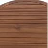 LOUNGE ΣΕΤ SANJI HM21214 ΤΡΑΠΕΖΙ & 2 ΠΟΛΥΘΡΟΝΕΣ--ΞΥΛΟ ΑΚΑΚΙΑΣ-ΑΛΟΥΜΙΝΙΟ-ΣΧΟΙΝΙ