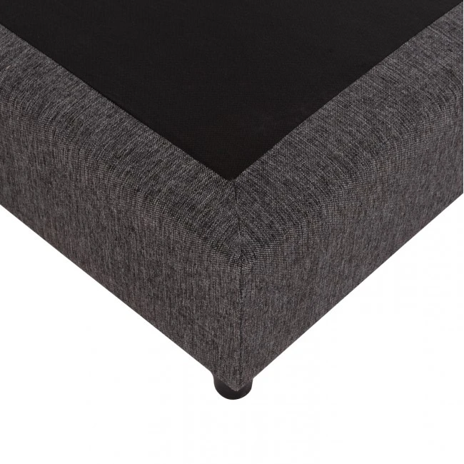 ΥΠΟΣΤΡΩΜΑ/ΚΡΕΒΑΤΙ KING-SIZE SIGGY HM21218 ΓΚΡΙ ΥΦΑΣΜΑ--ΓΙΑ 180x200εκ.