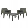 ΣΕΤ LOUNGE 3ΤΜΧ SLEEK HM21274.05 DARK OLIVE GREEN ΠΟΛΥΠΡΟΠΥΛΕΝΙΟ
