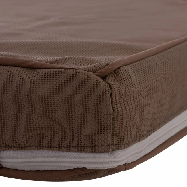 ΜΑΞΙΛΑΡΙ ΞΑΠΛΩΣΤΡΑΣ TEXTILENE 600gr/m2 2X1 SIFNOS ΜΟΚΑ HM11237.04T 194x70x11εκ.