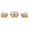 ΣΕΤ ΣΑΛΟΝΙ 4ΤΜΧ TROPEL HM11940 ΦΥΣΙΚΟ RATTAN-2ΘΕΣΙΟΣ ΚΑΝΑΠΕΣ-2 ΠΟΛΥΘΡΟΝΕΣ-ΤΡΑΠΕΖΙ