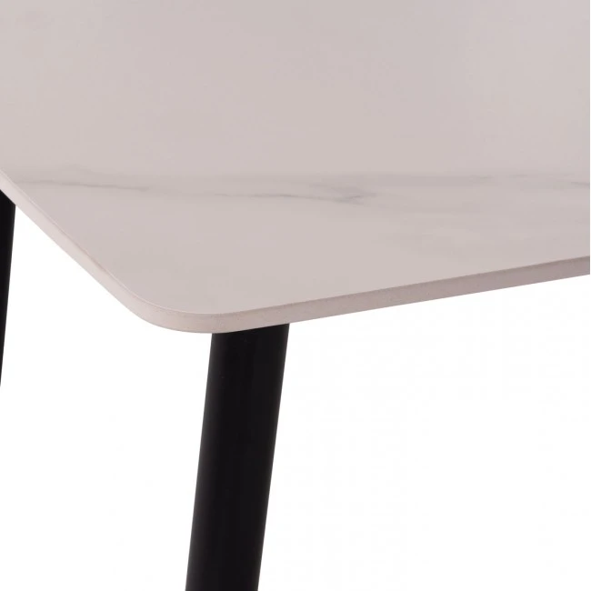 ΣΕΤ ΤΡΑΠΕΖΑΡΙΑΣ 5ΤΜΧ RAVEN HM21069.01 ΚΕΡΑΜΙΚΟ TOP ΛΕΥΚΟ ΜΑΡΜΑΡΟ & 4 ΚΑΡΕΚΛΕΣ