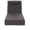 ΜΑΞΙΛΑΡΙ ΞΑΠΛΩΣΤΡΑΣ KIHEI HM21094.03 OLEFIN ΣΚΟΥΡΟ ΓΚΡΙ ΜΕ FOAM 198x70x20Υεκ