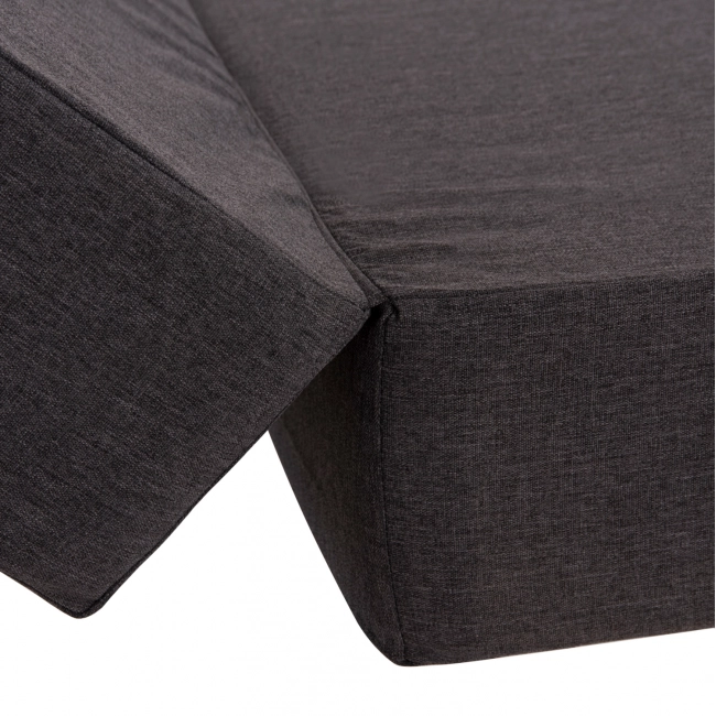 ΜΑΞΙΛΑΡΙ ΞΑΠΛΩΣΤΡΑΣ KIHEI HM21094.03 OLEFIN ΣΚΟΥΡΟ ΓΚΡΙ ΜΕ FOAM 198x70x20Υεκ