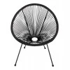 ΣΕΤ ΕΞΩΤΕΡΙΚΟΥ ΧΩΡΟΥ 3ΤΜΧ ACAPULCO HM21101 P.E.RATTAN-ΜΕΤΑΛΛΟ ΣΕ ΜΑΥΡΟ
