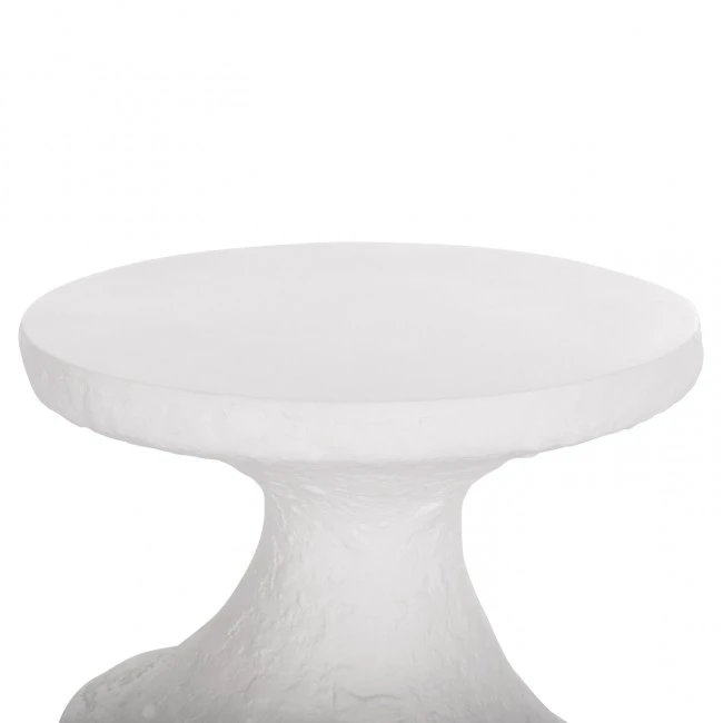 ΣΕΤ ΒΟΗΘΗΤΙΚΑ ΤΡΑΠΕΖΙΑ REBON 2ΤΜΧ HM21137.02 FIBER CEMENT ΣΕ ΛΕΥΚΟ--Φ40εκ & Φ27,5εκ