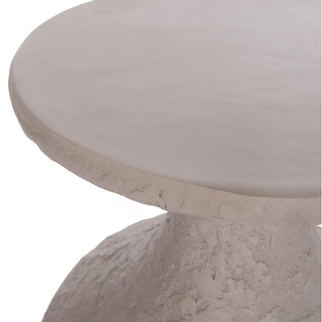 ΣΕΤ ΒΟΗΘΗΤΙΚΑ ΤΡΑΠΕΖΙΑ REBON 2ΤΜΧ HM21137.03 FIBER CEMENT ΣΕ ΓΚΡΙ--Φ40εκ & Φ27,5εκ