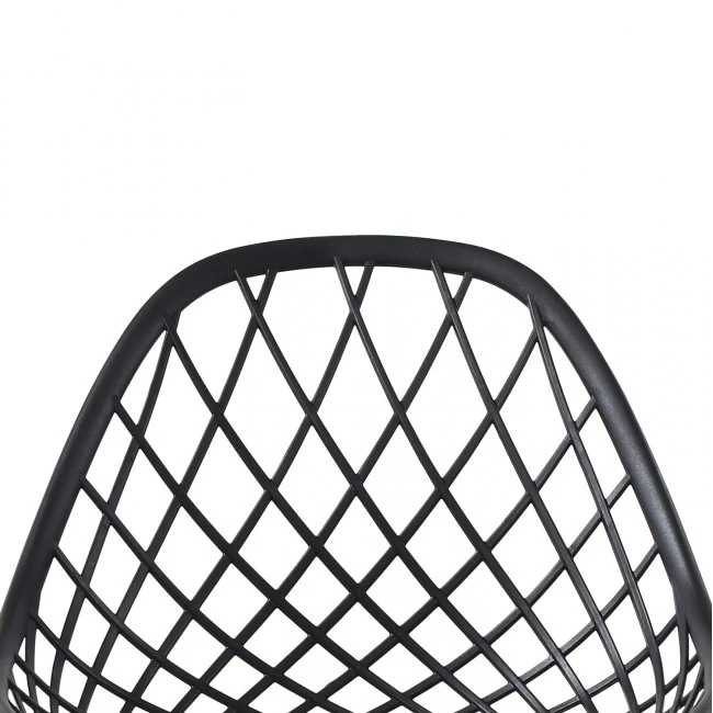 ΣΕΤ ΤΡΑΠΕΖΑΡΙΑΣ 5ΤΜΧ LIO HM21175 MDF TOP & ΠΟΛΥΠΡΟΠΥΛΕΝΙΟ ΣΕ ΜΑΥΡΟ