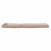 ΜΑΞΙΛΑΡΙ ΞΑΠΛΩΣΤΡΑΣ POLYESTER CHIOS ΜΠΕΖ HM11236.01P 196(117+1+78)x58x9εκ.