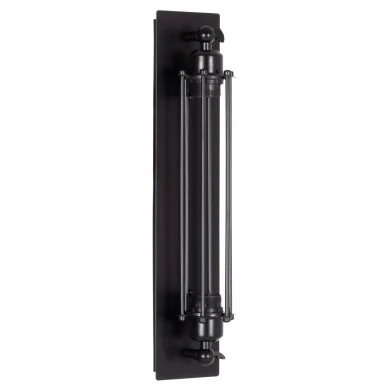 ΑΠΛΙΚΑ ΤΟΙΧΟΥ 2ΦΩΤΗ BEACON HM4463 ΜΕΤΑΛΛΟ ΣΕ ΜΑΥΡΟ 10x10x47Υεκ.