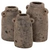 ΔΙΑΚΟΣΜΗΤΙΚA ΣΕΤ 3ΤΜΧ ΒΑΖA ΑΠΟ TERRACOTTA ΓΚΡΙ HM7710.11 Φ12Χ22Υ εκ