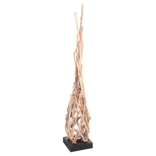 ΔΙΑΚΟΣΜΗΤΙΚΟ ΦΩΤΙΣΤΙΚΟ ΔΑΠΕΔΟΥ FLAMER HM4439 DRIFTWOOD ΣΕ ΦΥΣΙΚΟ 30x30x179Υεκ.