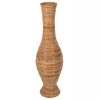 ΔΙΑΚΟΣΜΗΤΙΚΟ ΒΑΖΟ ΔΑΠΕΔΟΥ HM7852 RATTAN ΣΕ ΦΥΣΙΚΟ Φ30x100Yεκ.
