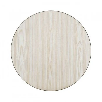 ΕΠΙΦΑΝΕΙΑ ΤΡΑΠΕΖΙΟΥ ΑΠΟ MDF Φ60 HM8436.03 ΔΡΥΣ ΜΑΥΡΟ