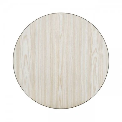 ΕΠΙΦΑΝΕΙΑ ΤΡΑΠΕΖΙΟΥ ΑΠΟ MDF Φ60 HM8436.03 ΔΡΥΣ ΜΑΥΡΟ