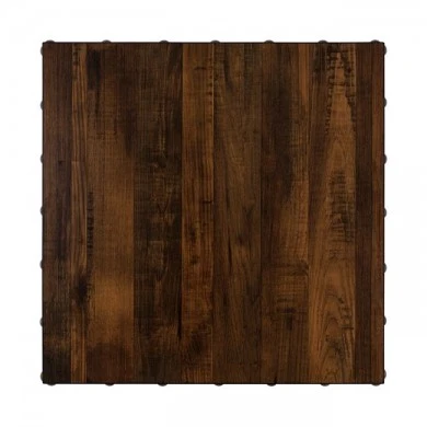 ΕΠΙΦΑΝΕΙΑ ΤΡΑΠΕΖΙΟΥ ΑΠΟ ΜΕΛΑΜΙΝΗ 80Χ80 εκ. HM8435 ΚΑΡΥΔΙ ΜΑΥΡΟ