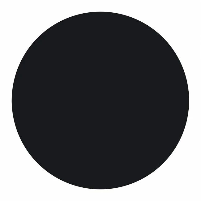 ΕΠΙΦΑΝΕΙΑ ΤΡΑΠΕΖΙΟΥ HPL HM5841.01 ΜΑΥΡΗ Φ60 εκ. ΠΑΧΟΥΣ 12mm.