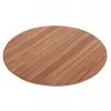 ΕΠΙΦΑΝΕΙΑ ΤΡΑΠΕΖΙΟΥ ΣΤΡΟΓΓΥΛΗ HM18134 ΞΥΛΟ TEAK--ΦΥΣΙΚΟ Φ80x4(πάχος)εκ.